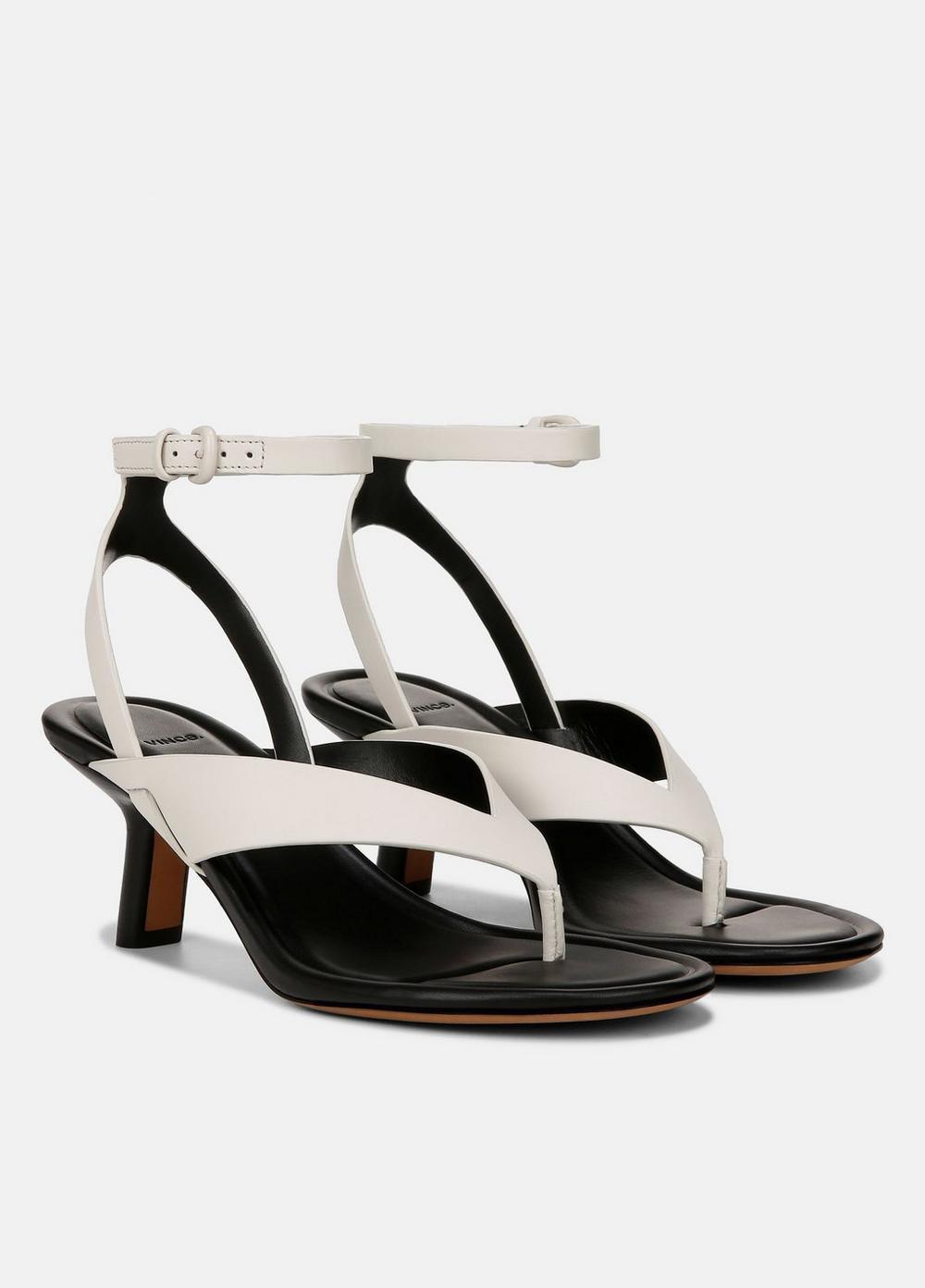 Julian Leather Heeled Sandal Product Image