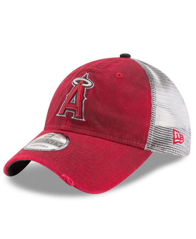 Mens New Era Los Angeles Angels Team Rustic 9TWENTY Adjustable Hat Product Image