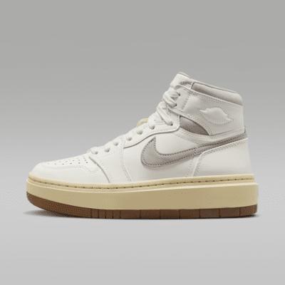 Nike Air Jordan 1 Elevate High sneakers in white & gray Product Image