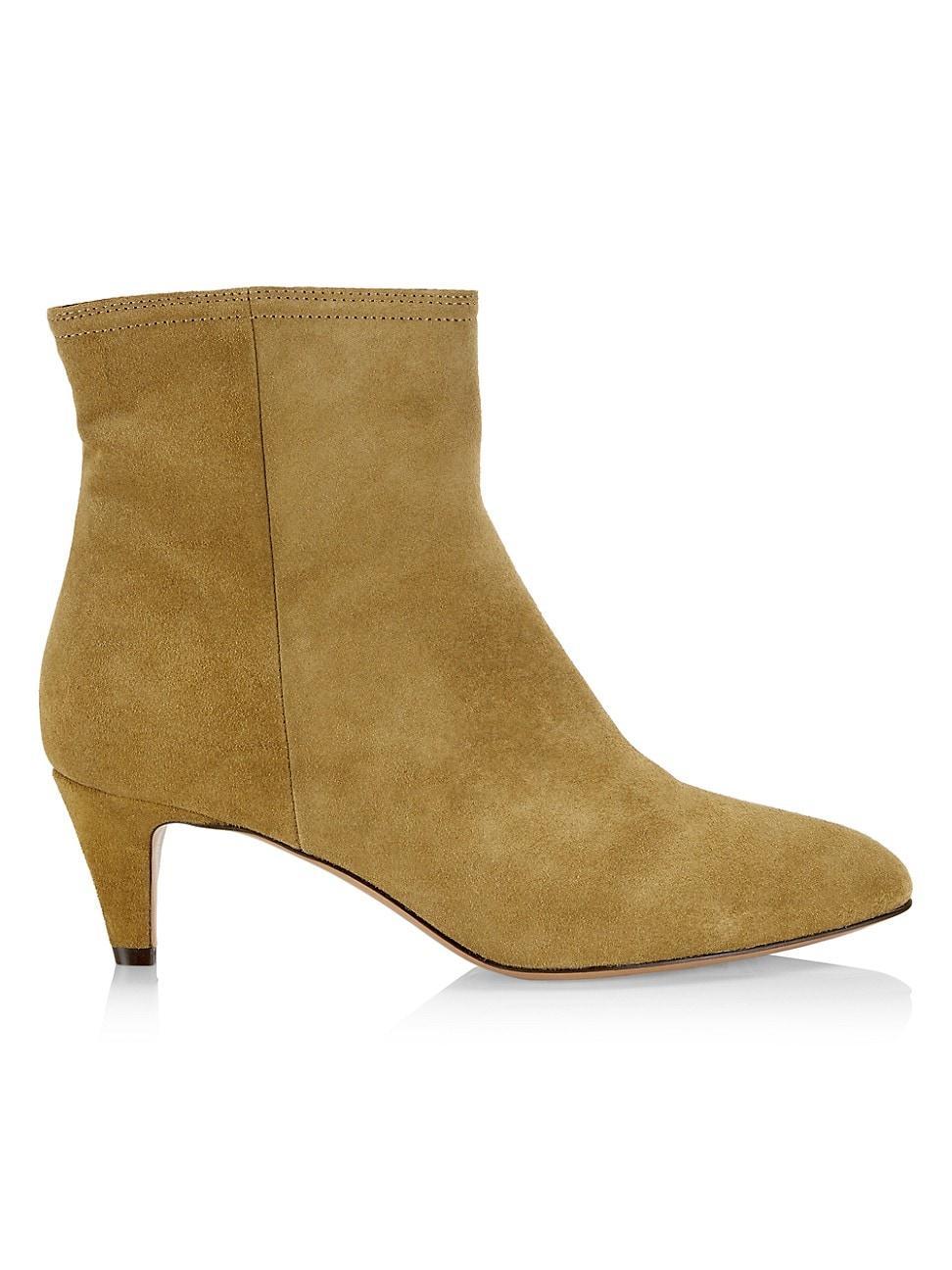 Womens Deone 50MM Suede Ankle Boots Product Image