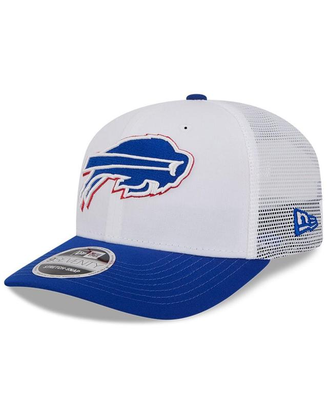 New Era Mens White Buffalo Bills 2024 Nfl Training Camp 9SEVENTY Trucker Hat - White Product Image