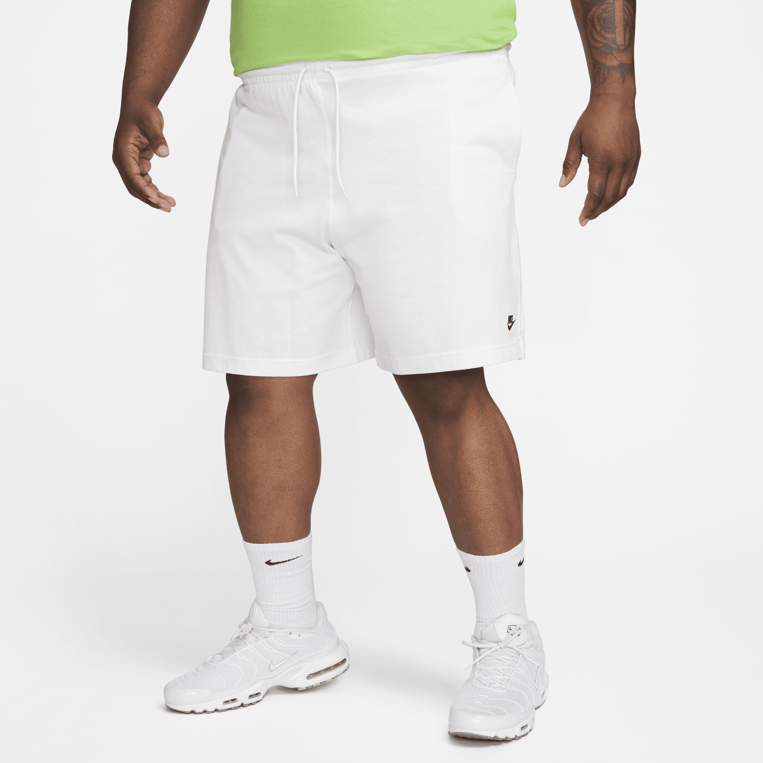 Nike Mens Nike Club Knit Shorts - Mens Sail/Black Product Image