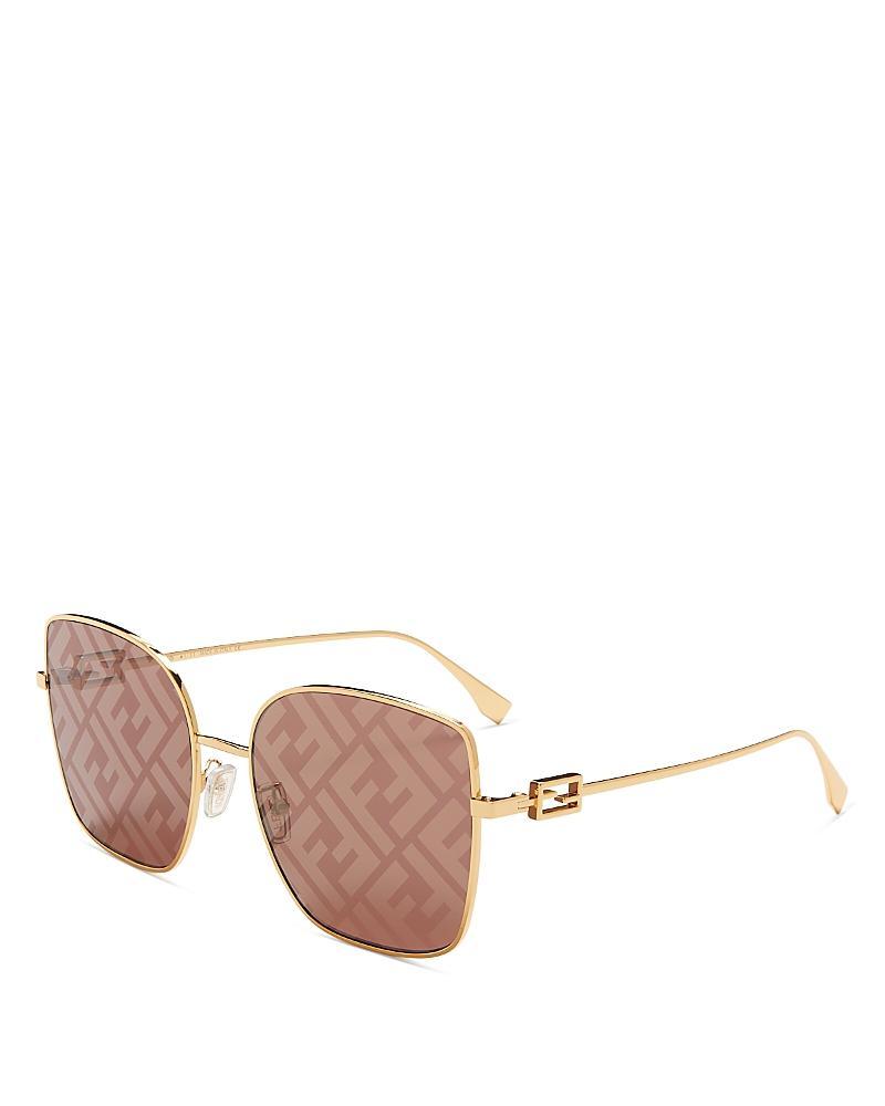 Fendi Baguette Square Sunglasses, 59mm Product Image