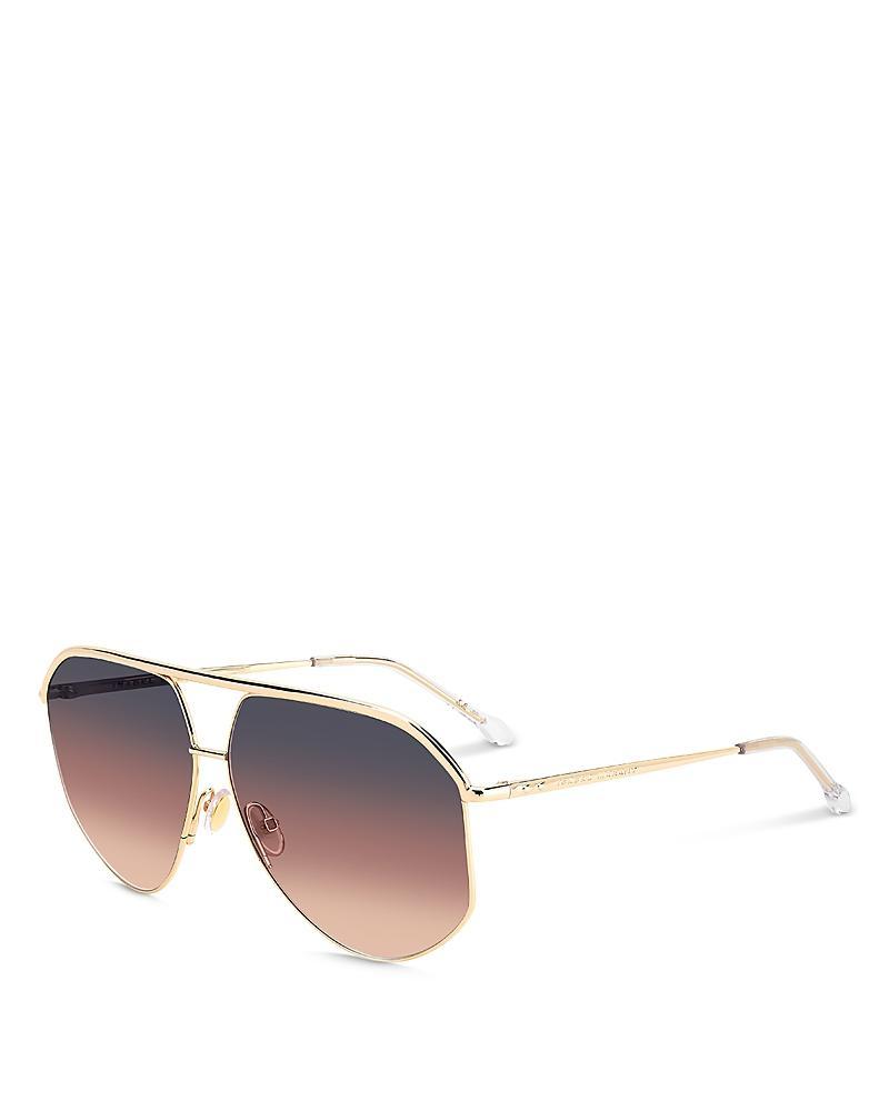 David Beckham Eyewear 59mm Aviator Sunglasses Product Image