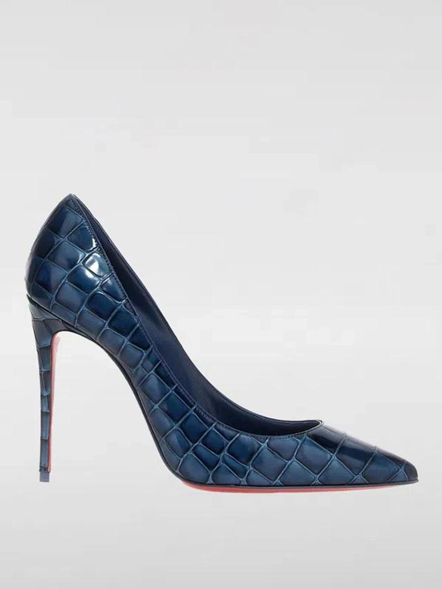 CHRISTIAN LOUBOUTIN High Heel Shoes  Woman Color Blue Product Image