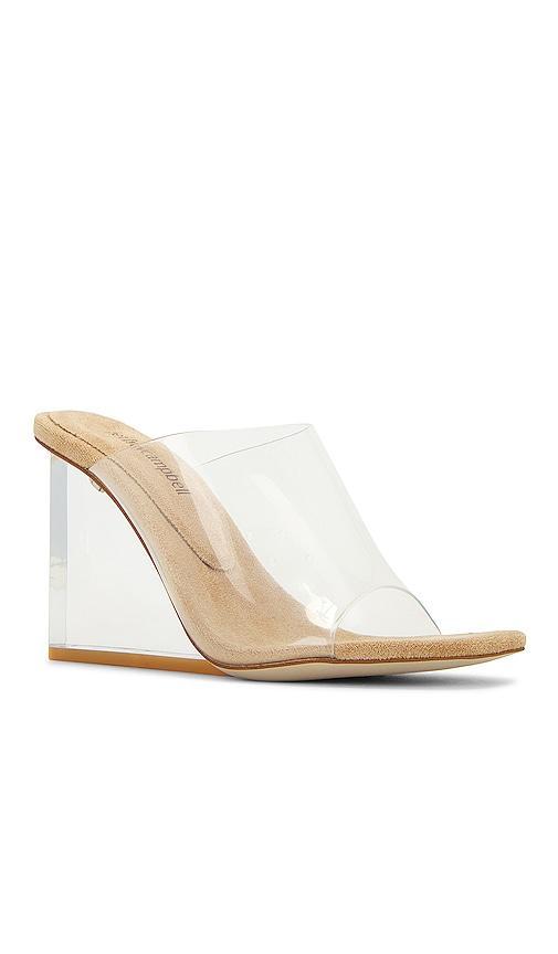 Jeffrey Campbell Acetate Sandal in Beige. Size 10, 9.5. Product Image