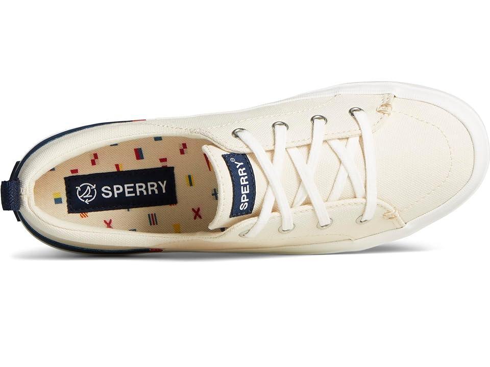 Sperry Crest Vibe Seasonal (Off-White Stripe) Women's Shoes Product Image