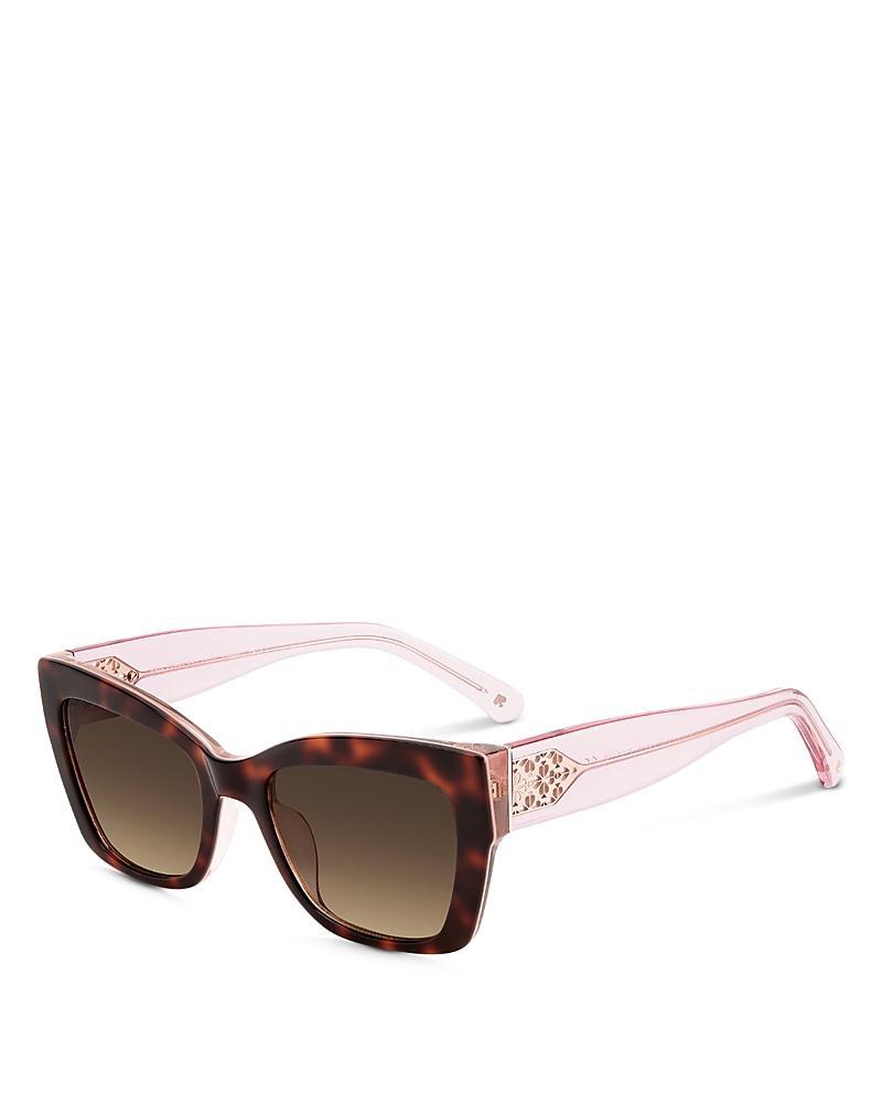 kate spade new york Valeria Cat Eye Sunglasses, 53mm Product Image