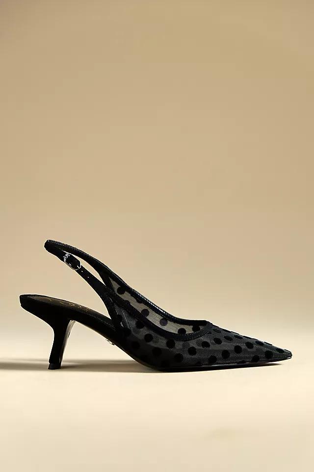 Sam Edelman Bianka Mesh Dot Slingback Heels Product Image