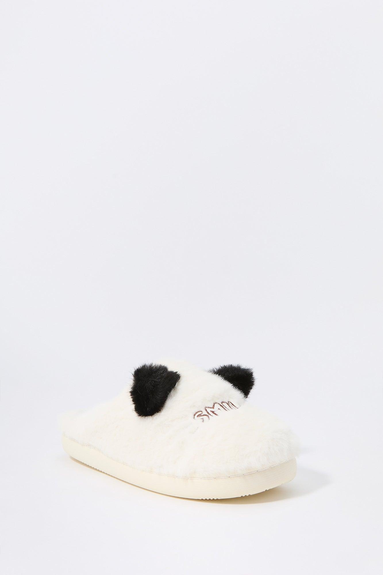 3D Critter Ear Plush Slipper Female Product Image