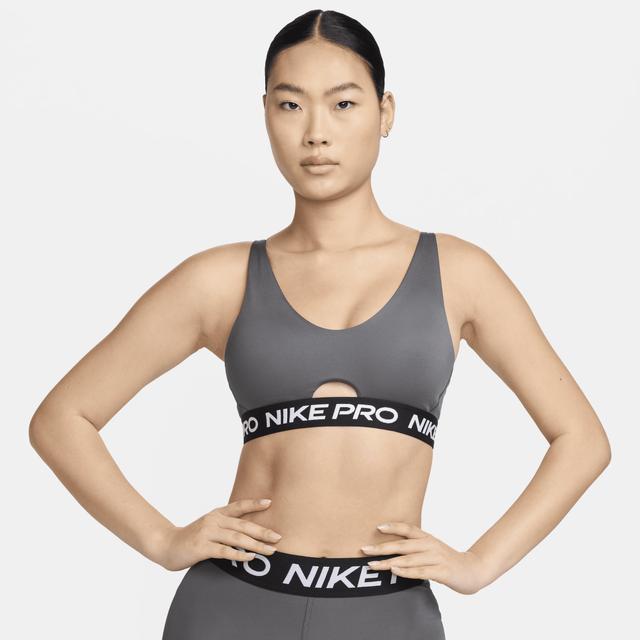 Women's Nike Pro Indy Plunge Medium-Support Padded Sports Bra Product Image