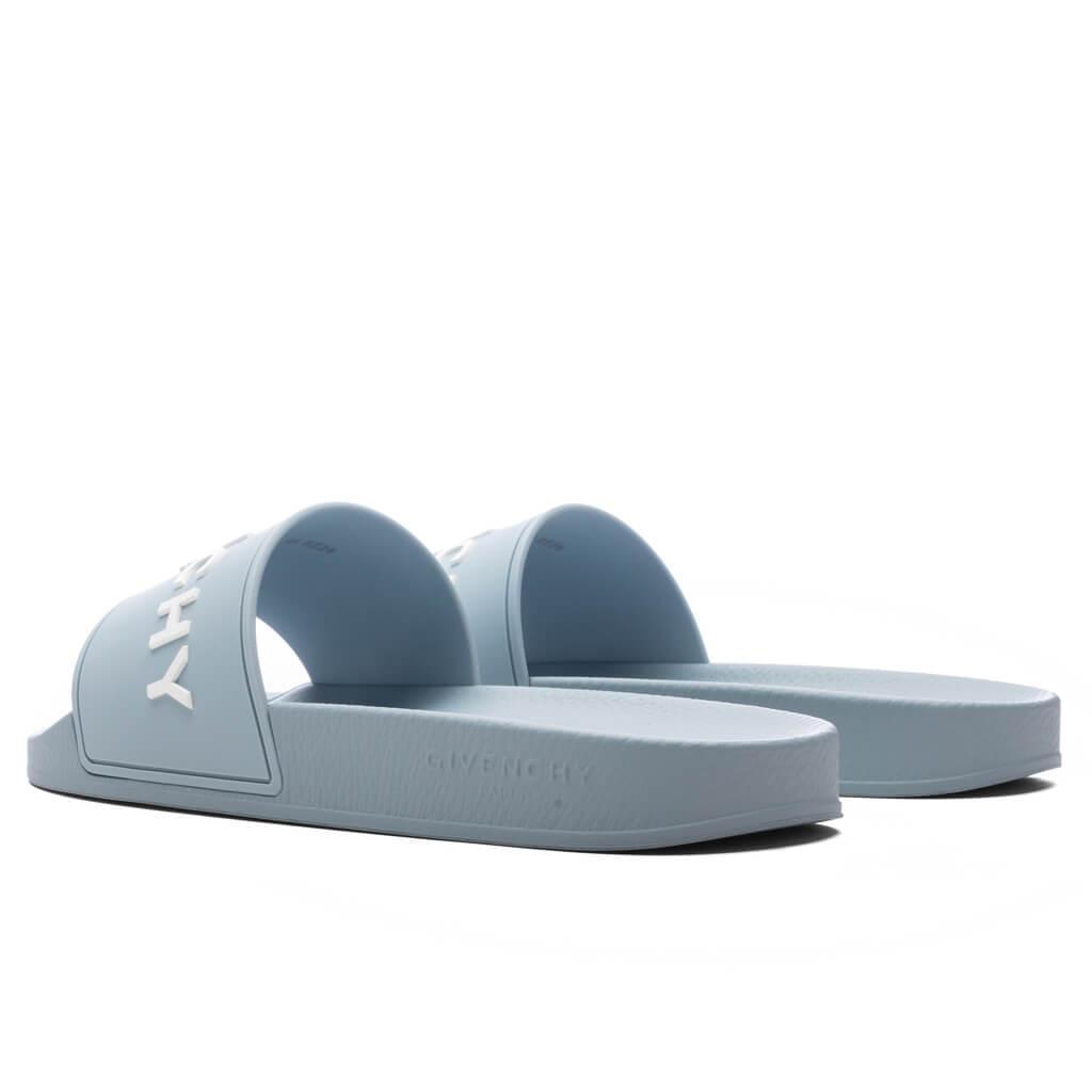 Slide Flat Sandals - Sky Blue Male Product Image