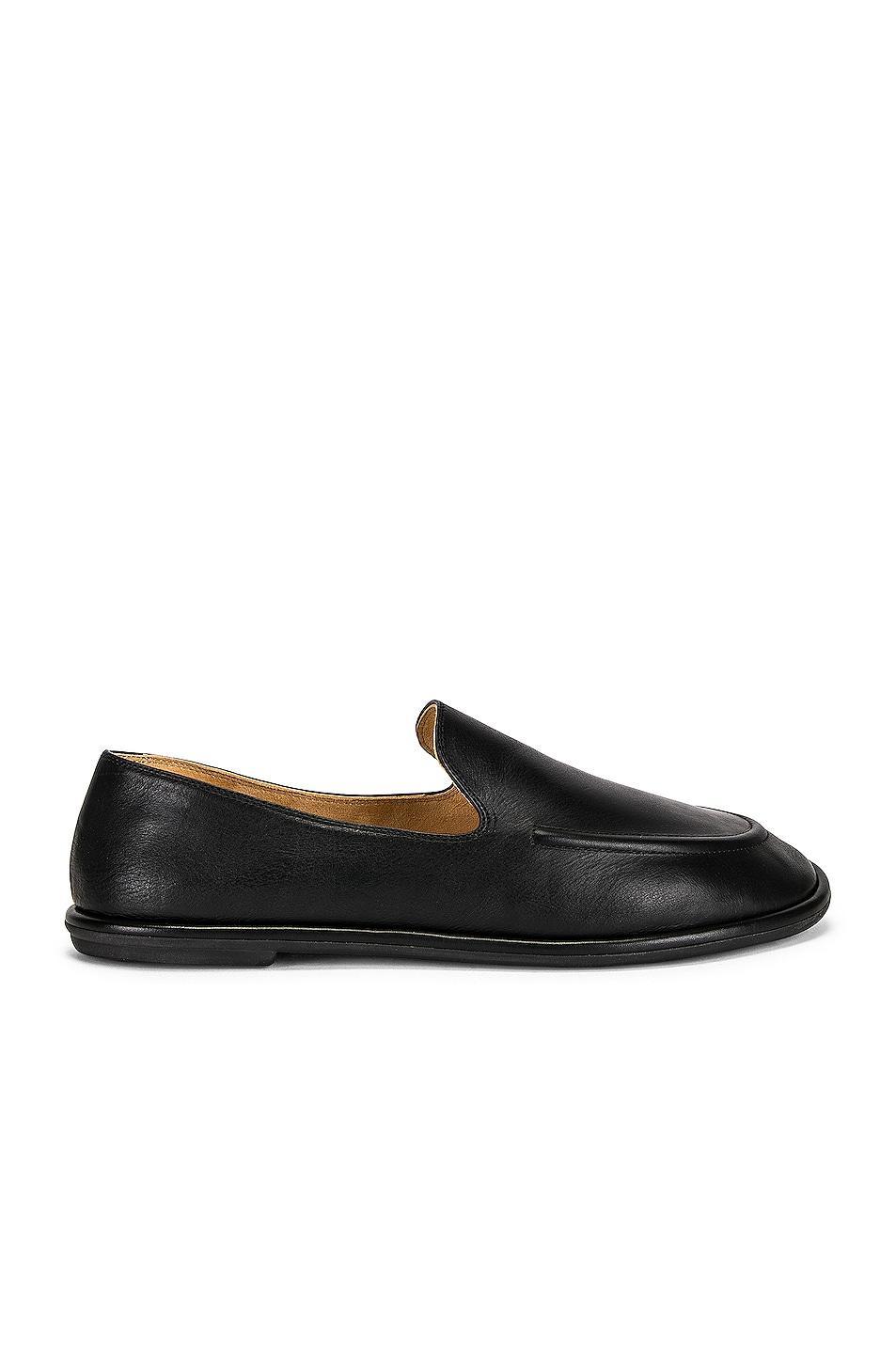 The Row Canal Loafers in Black Product Image