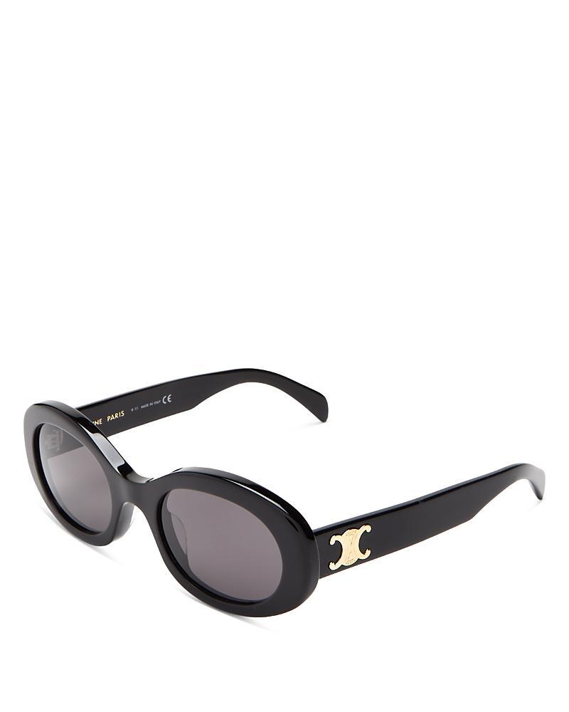 Womens Triomphe 52MM Oval Sunglasses Product Image
