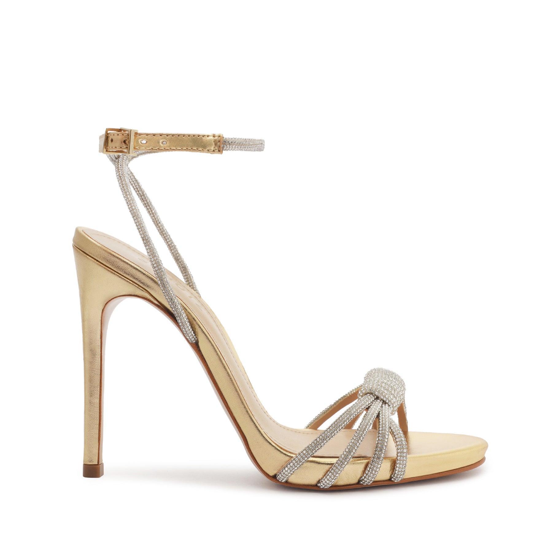 Jewell Metallic Nappa Leather Sandal Product Image