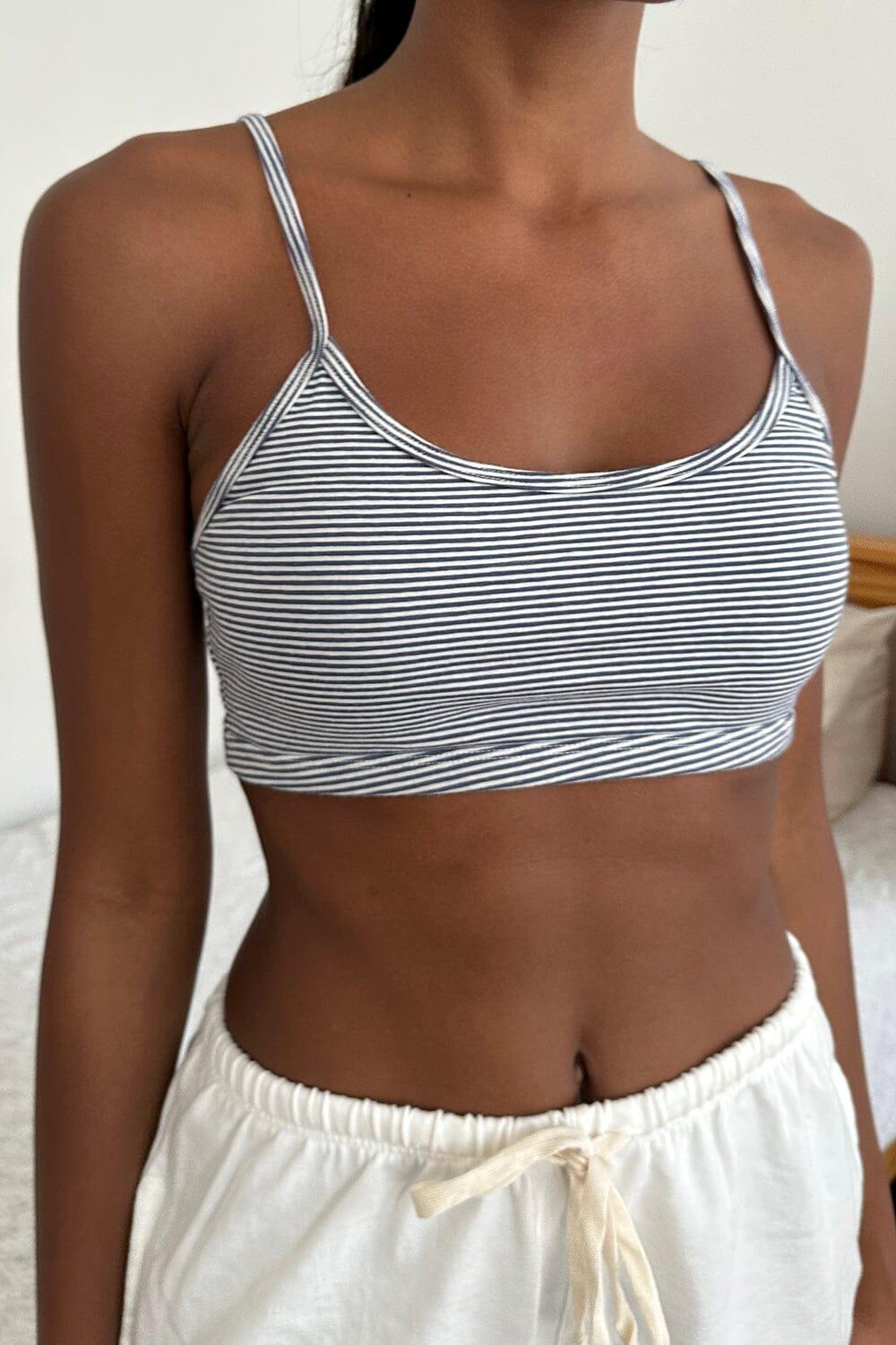 Lainey Striped Bra Top Product Image