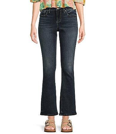 Silver Jeans Co. Elyse Mid Rise Slim Fit Bootcut Jeans Product Image