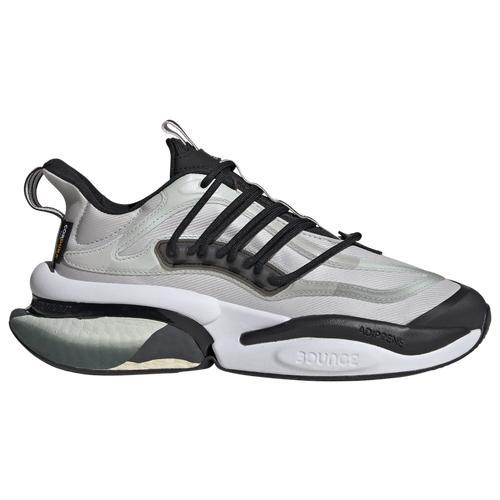 adidas Womens Alphaboost V1 - Walking Shoes Grey/Silver Metallic/Black Product Image