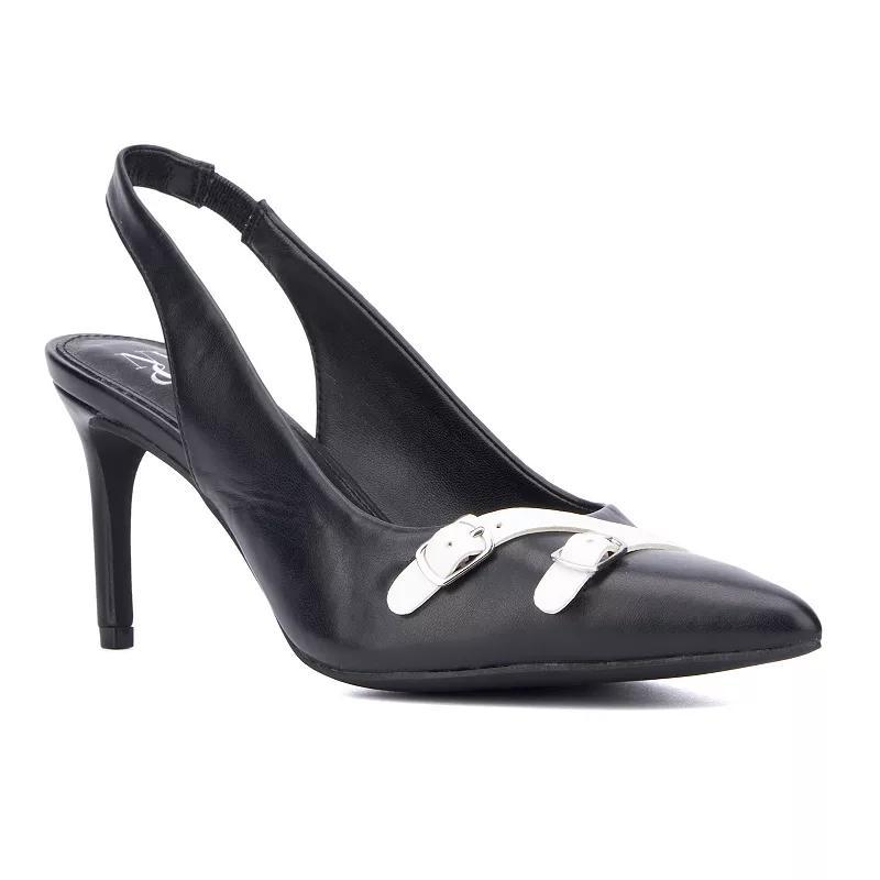 New York & Company Sutton Womens Sling Back Pointy Heels Product Image