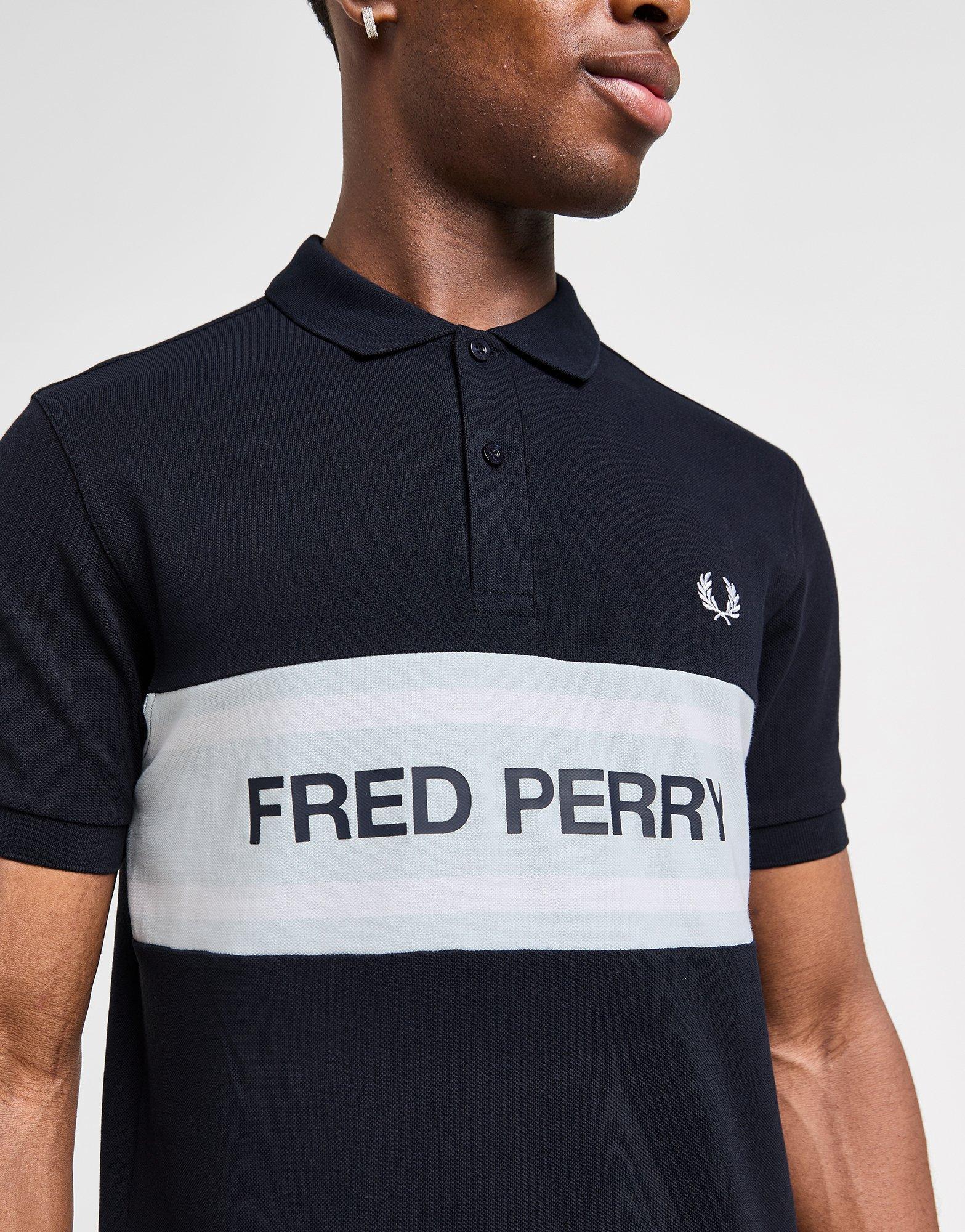 Fred Perry Panel Polo Shirt Product Image