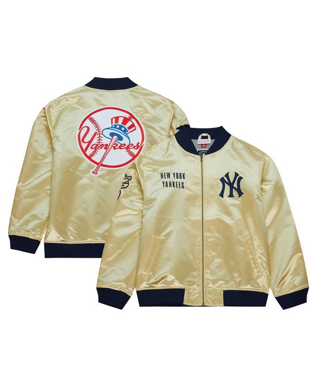 Mens Mitchell & Ness New York Yankees OG 2.0 Lightweight Satin Full-Zip Jacket Product Image