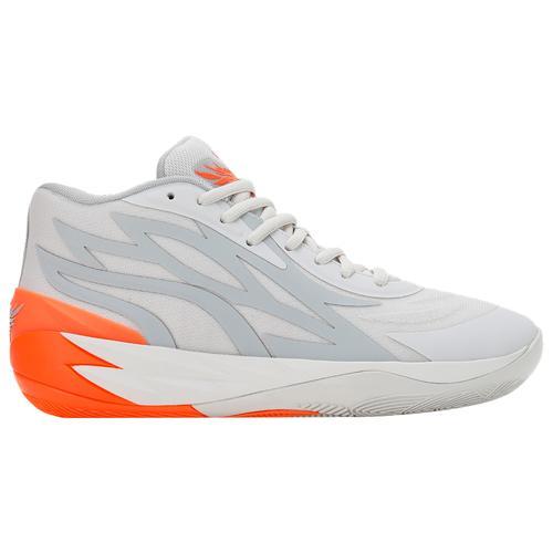 PUMA Mens PUMA MB.02 GORANGE - Mens Shoes Orange/Grey Product Image