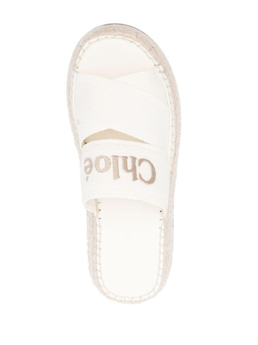 Women's Mila Patform Sandals In White Product Image