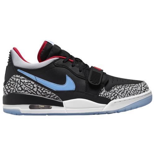 Jordan Mens Jordan Legacy 312 Low - Mens Basketball Shoes Blue/Grey/Black Product Image