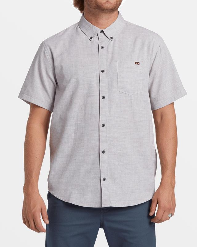 All Day Short Sleeve Shirt - Port Heather Male Product Image