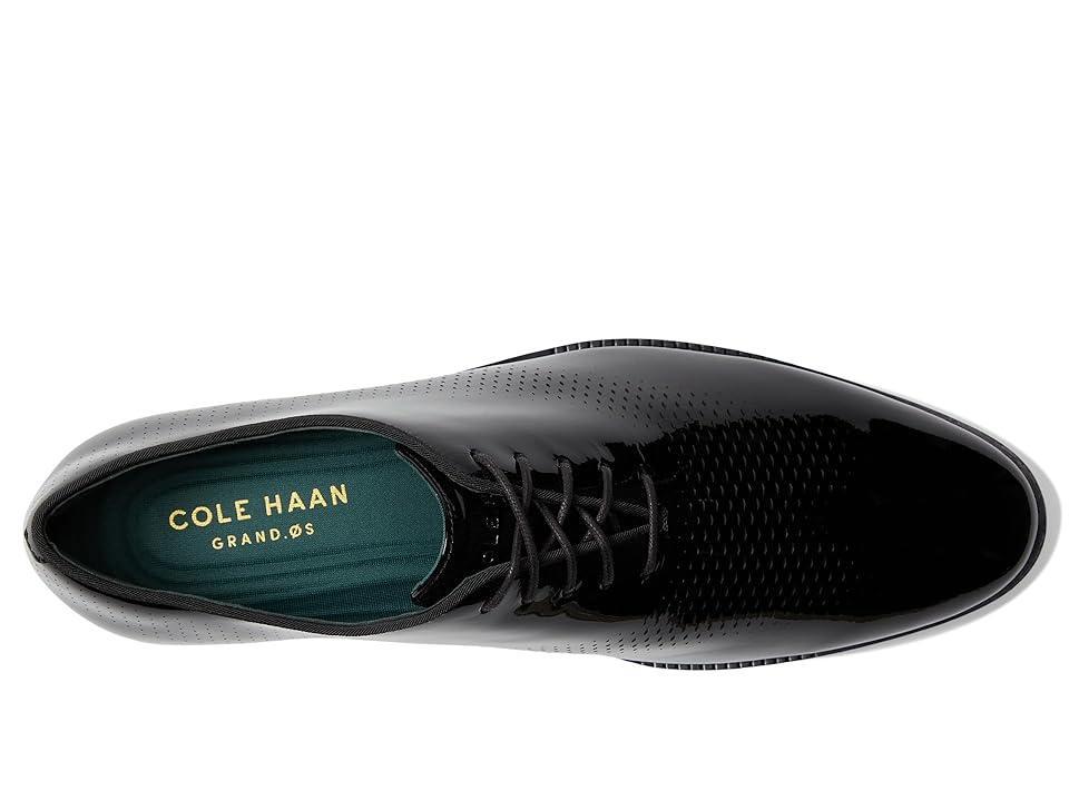 Cole Haan Washington Grand Laser Wing Oxford Patent) Men's Lace up casual Shoes Product Image