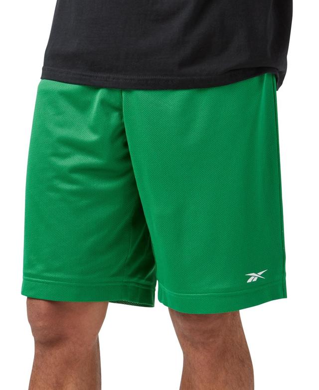 Reebok Mens Mesh Logo Basketball Shorts Product Image