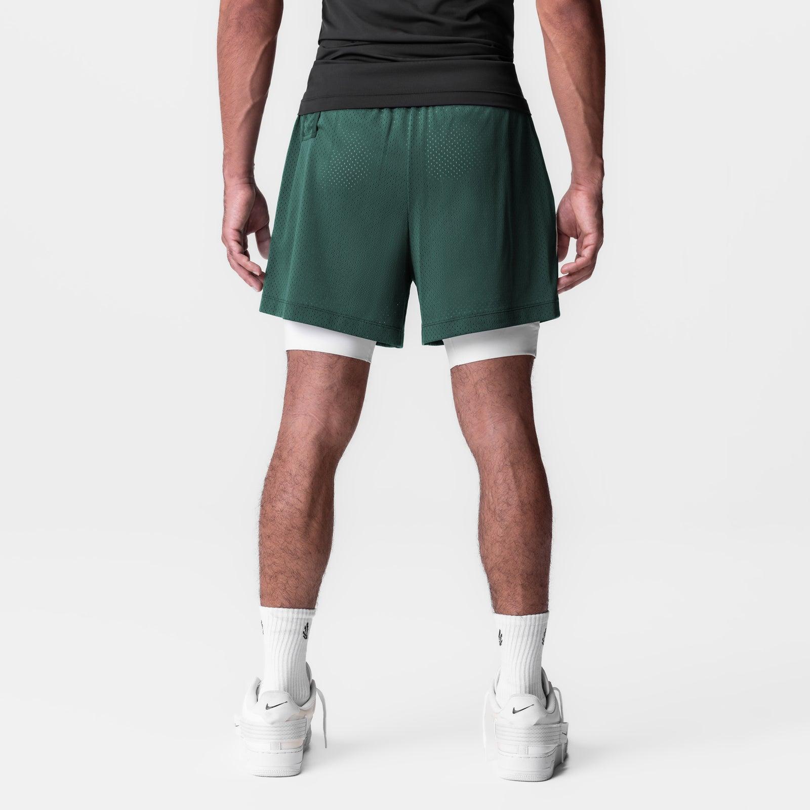 0991. Ion-Mesh 5" Liner Short - Forest Green Product Image