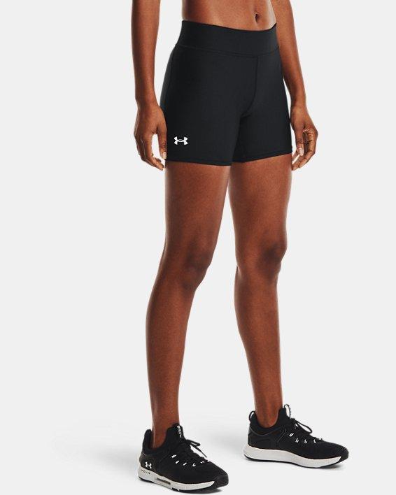 Women's HeatGear® Mid-Rise Middy Shorts Product Image