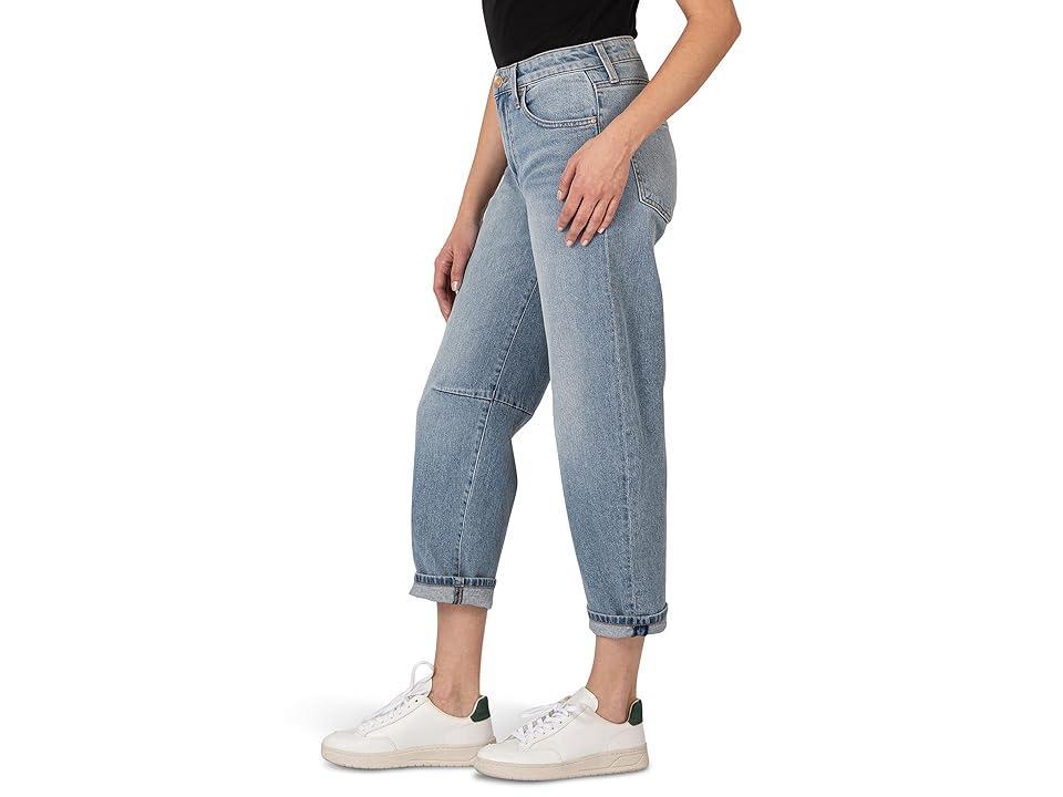 KUT from the Kloth Ashley High-Rise Slouchy Barrel Straight Leg in Decency (Decency) Women's Jeans Product Image