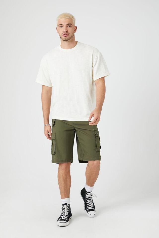 Mid-Rise Cargo Shorts | Forever 21 Product Image