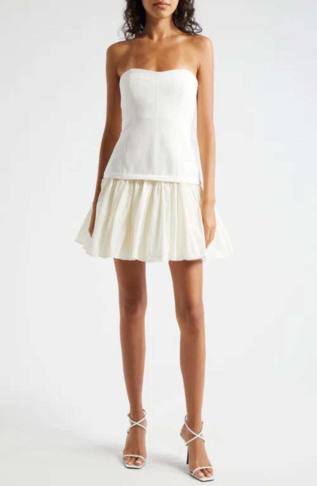 Amanda Mini Dress In Ivory Product Image