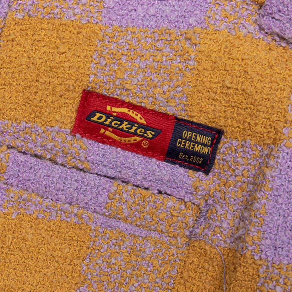 Dickies x Opening Ceremony Tweed Pants - Lilac Plaid Male Product Image