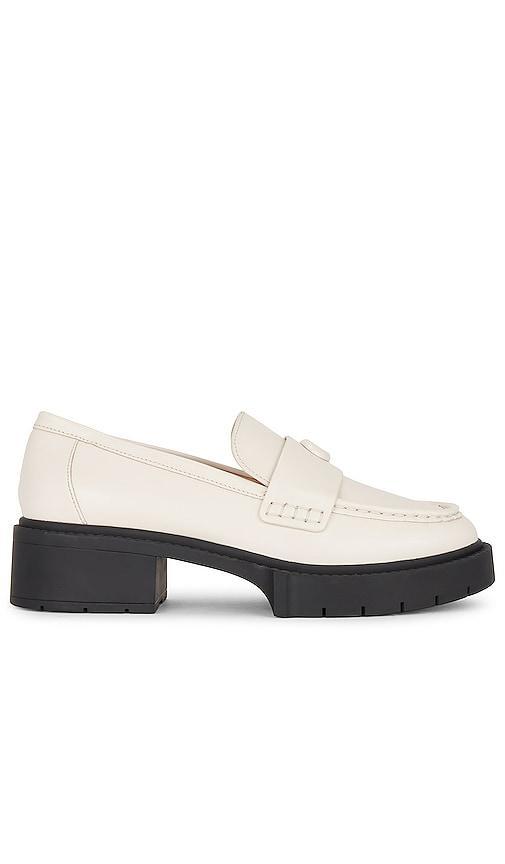 Womens Leah Leather Lug-Sole Loafers Product Image