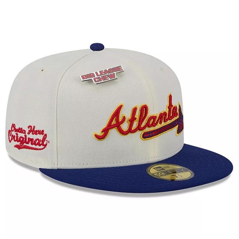 Mens New Era Atlanta Braves Big League Chew Original 59FIFTY Fitted Hat Product Image