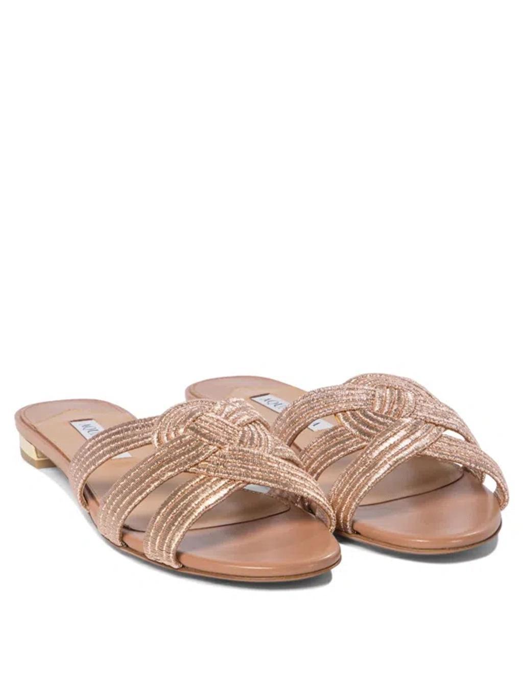 10mm Felix Leather Flats In Pink Product Image