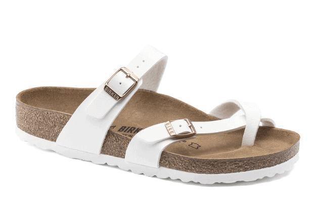 Birkenstock Mayari White Birko-Flor Regular Width Product Image