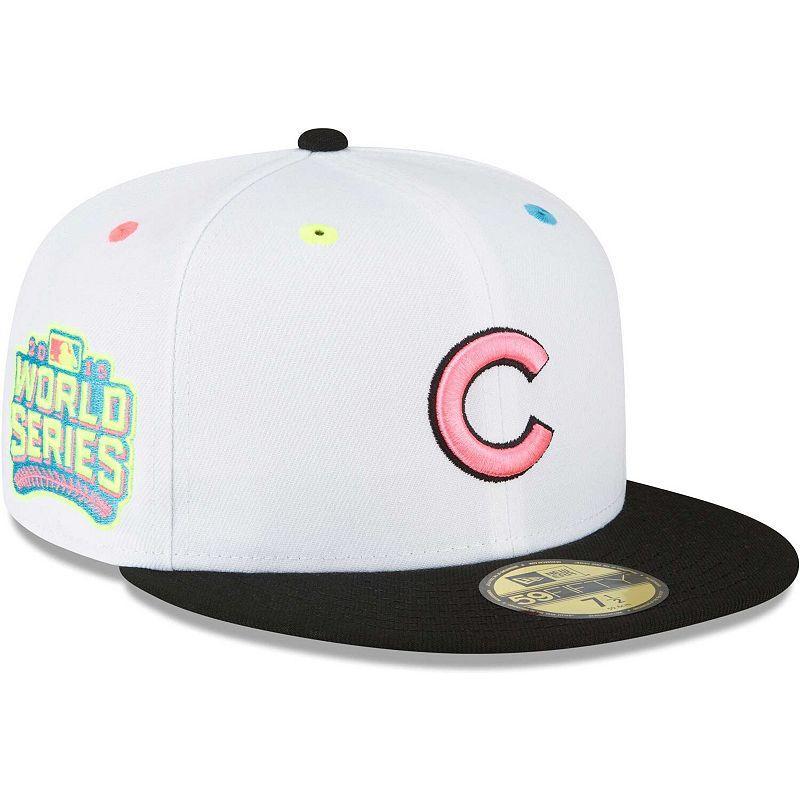 Mens New Era Chicago Cubs Neon Eye 59FIFTY Fitted Hat Product Image