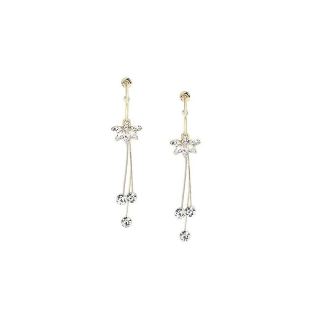 Sohi Womens Flower Drop Earrings Product Image