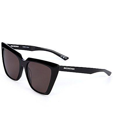 Balenciaga Womens BB0046S 55mm Cat Eye Sunglasses Product Image