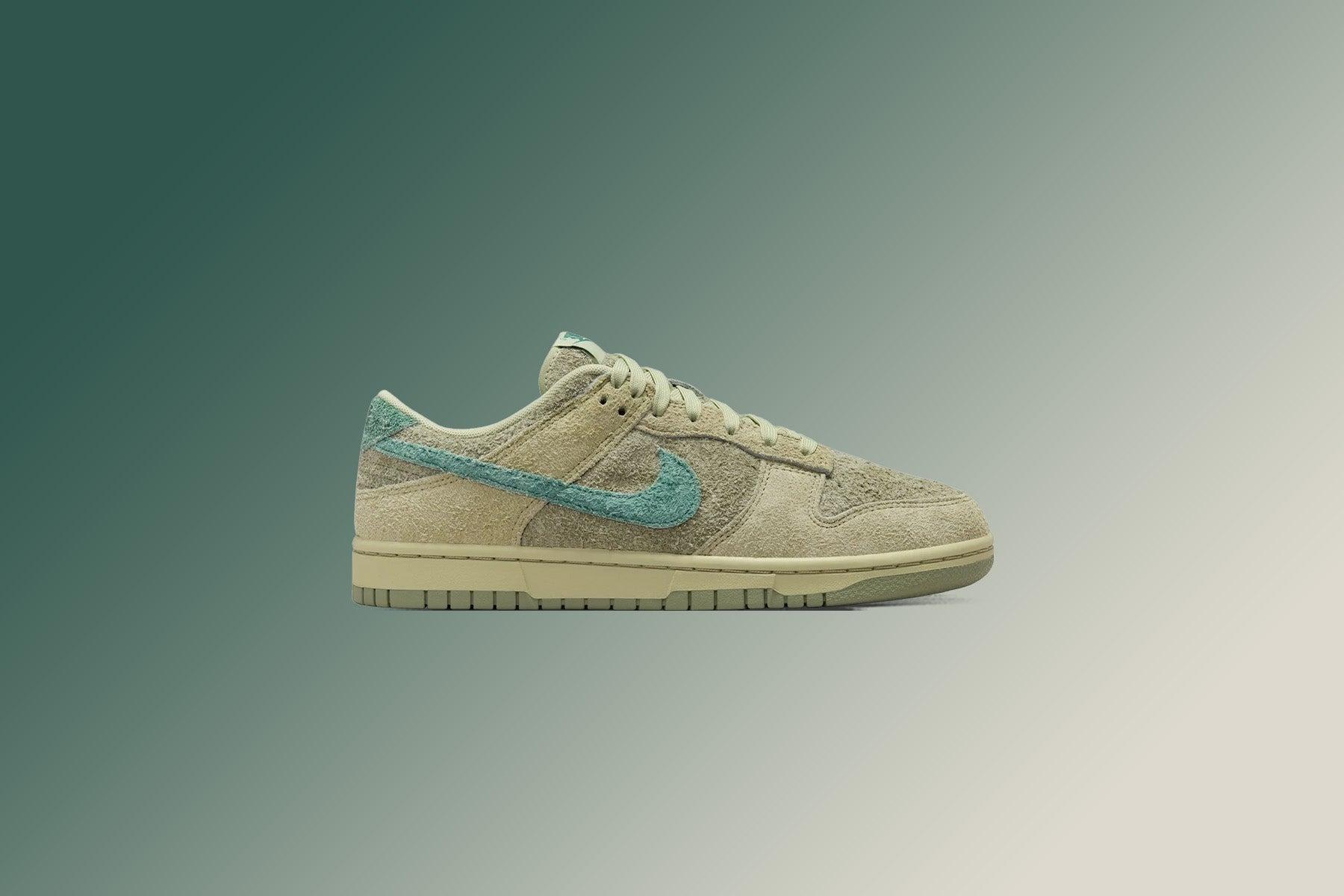 Women's Dunk Low - Olive Aura/Bicoastal/Oil Green Female Product Image