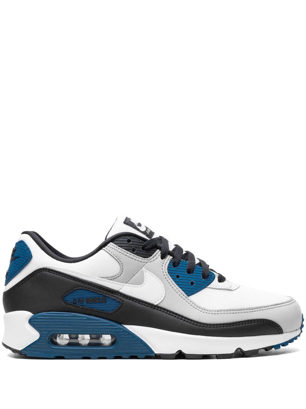 Air Max 90 "black/teal Blue" Sneakers Product Image