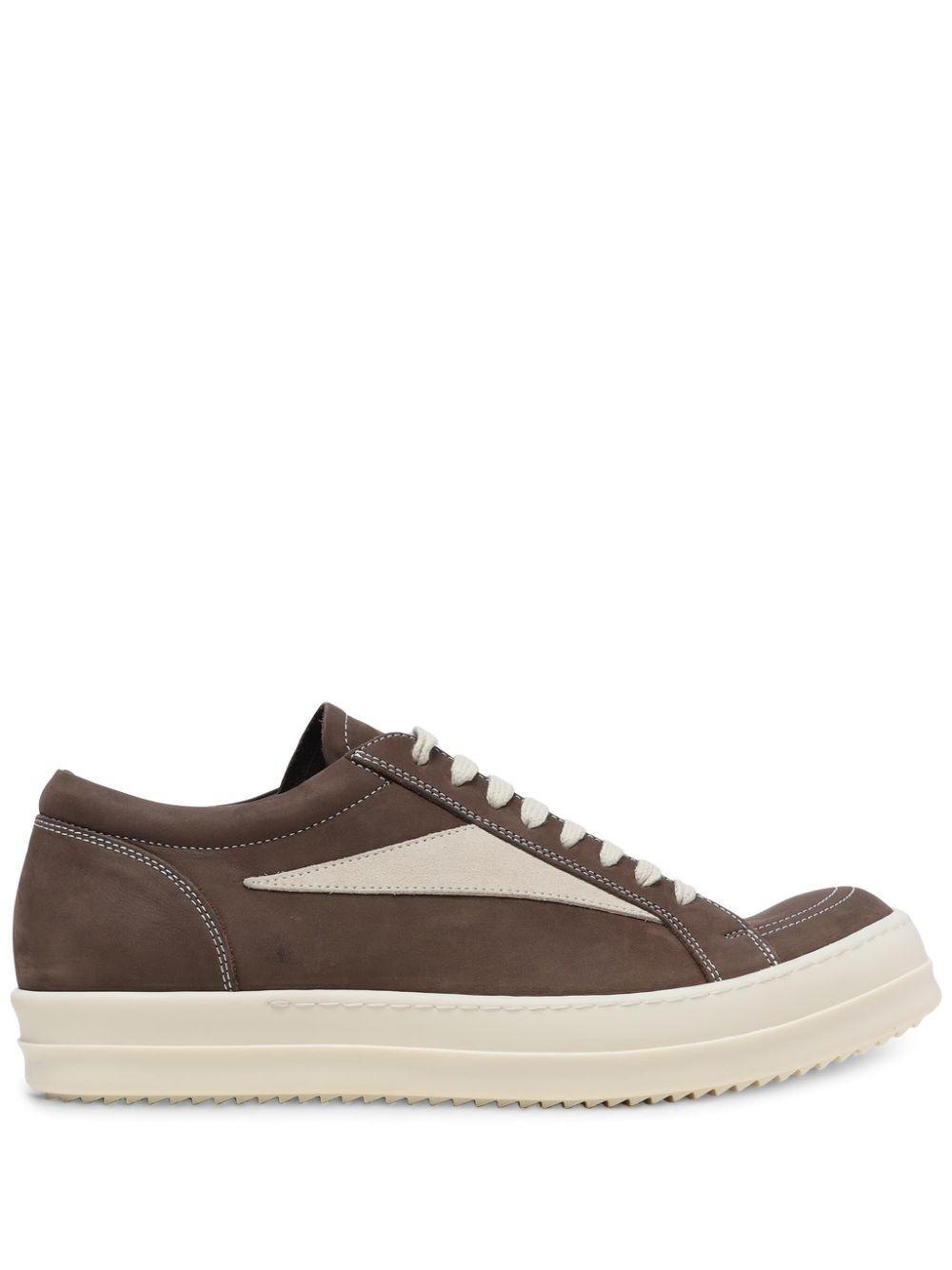 RICK OWENS Vintage Sneaker In 13411 Fawn/milk/milk Product Image