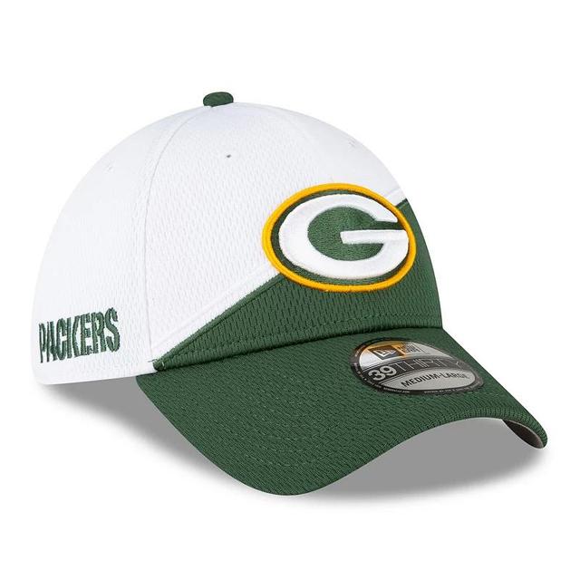 Mens New Era /Green Green Bay Packers 2023 Sideline 39THIRTY Flex Hat Product Image