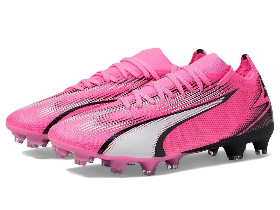 PUMA Ultra Match Firm Ground/Artificial Ground (Poison /PUMA White/PUMA Black) Women's Shoes Product Image