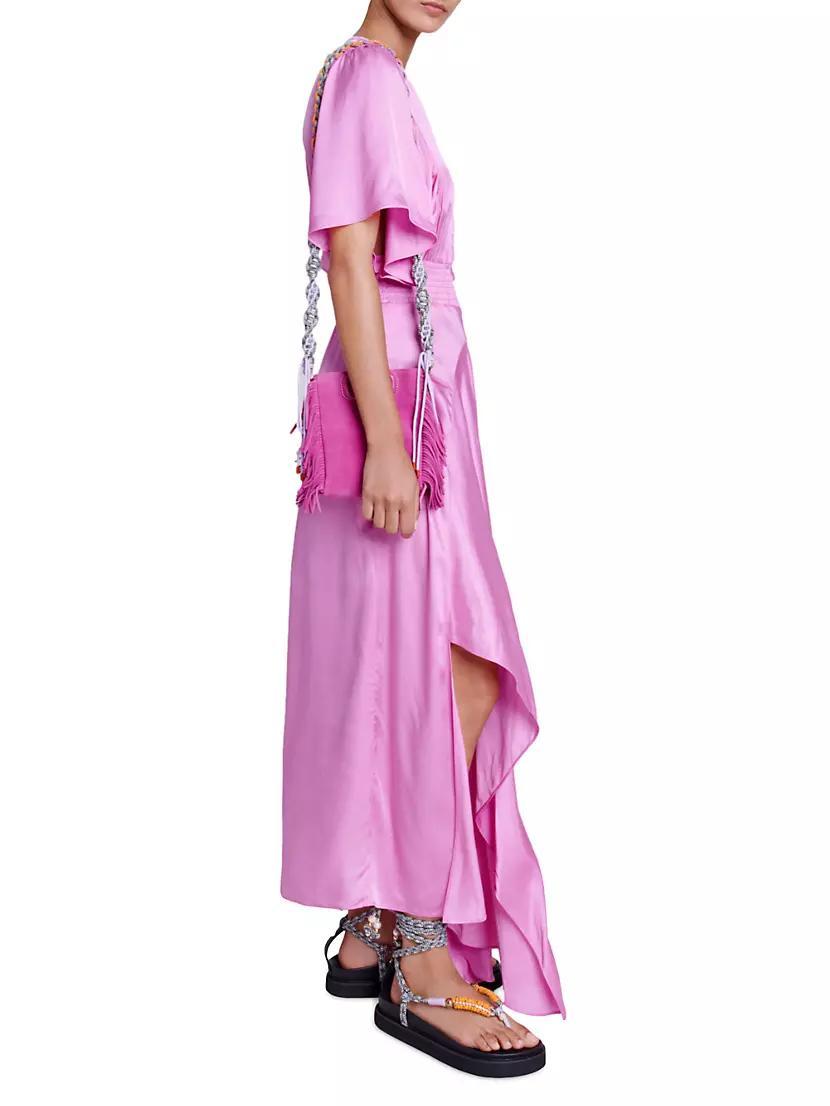 Satin Look Maxi Dress Product Image